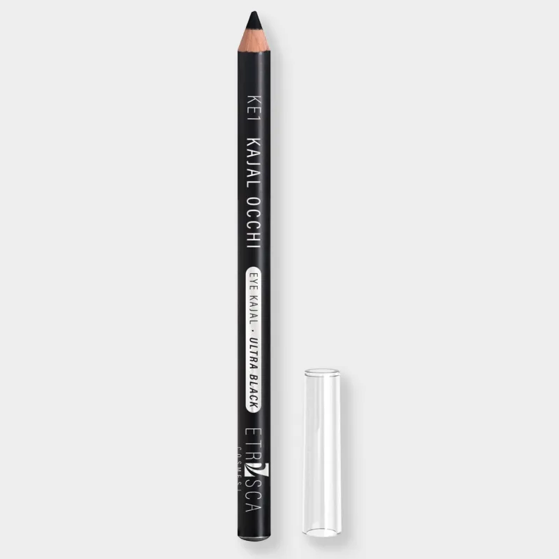 Usa il kajal nero per un make up elegante e sofisticato. Perfetto per lo smokey eyes