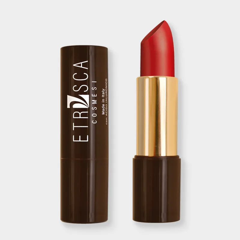 Rossetto rosso in farmacia con acido ialuronico effetto filler per labbra idratate