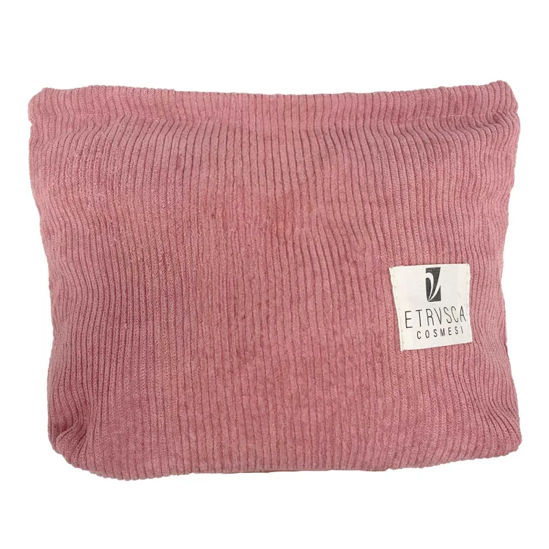 Astuccio makeup rosa beauty case per trucchi da viaggio