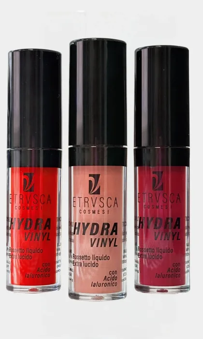 rossetto vinilico lucido Hydra Vinyl economici rosso, nude, burgundy in farmacia