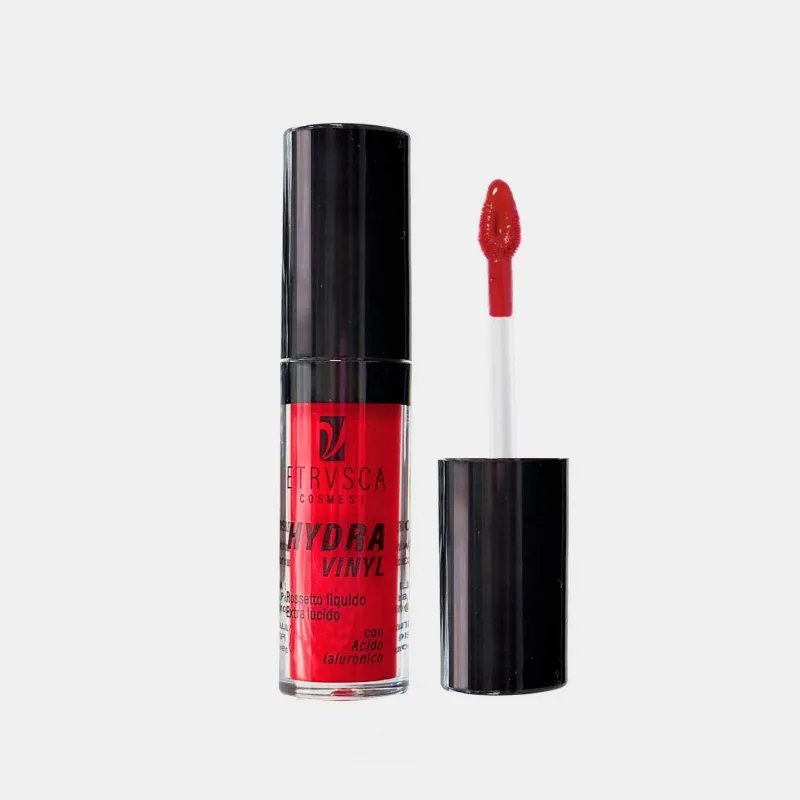 rossetto vinilico rosso ruby hydra vinyl lipstick